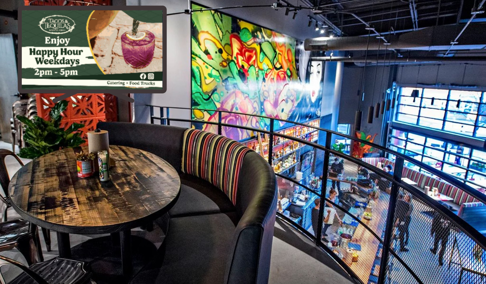 Indoor digital billboard for San Diego businesses - Beacon